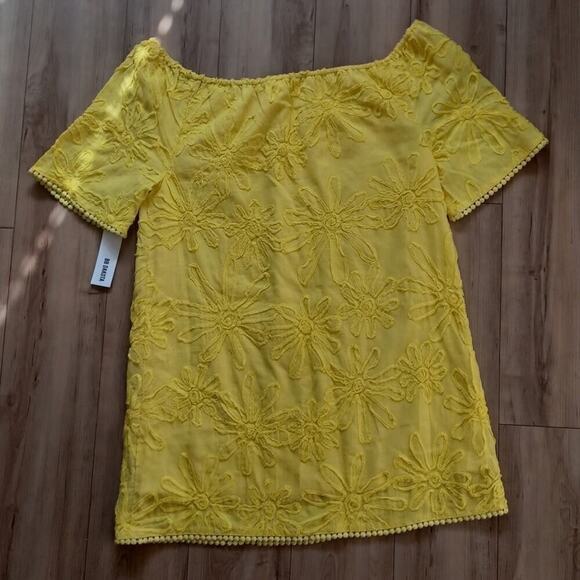 BB Dakota Marnie Yellow Floral Mini S NWT - Picture 10 of 16